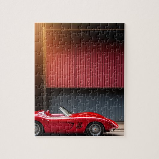 Rode Barchetta Legpuzzel (Verticaal)