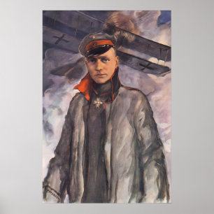Rode Baron Eerste Wereldoorlog Propagandaposter Ma Poster