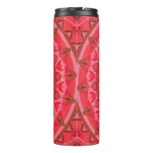 Rode Basis Mandala Thermosbeker (Achterkant)