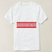 Rode batikventilator t-shirt (Design voorkant)