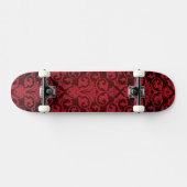 Rode behang 2 skateboard (Horizontaal)