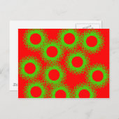 rode bes met geluk briefkaart (Voorkant / Achterkant)