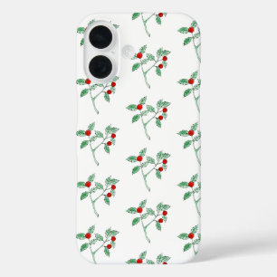 rode bes planten iPhone 16 hoesje
