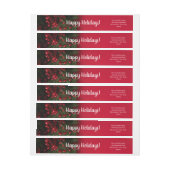 Rode bessen en mistletoe, Kerstmis (Vel)