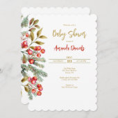 Rode bessen grens kaart (Voorkant / Achterkant)