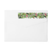 Rode Bessen Groene Kerstvakantie  (Achterkant)