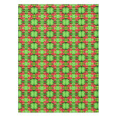 Rode bessen met regendruppels Abstracte Natuur Tafelkleed (Voorkant)