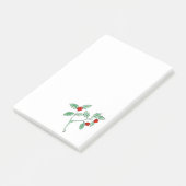 rode bessen plant post-it® notes (Schuin)
