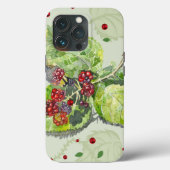 Rode bessen van bramen Case-Mate iPhone case (Achterkant)
