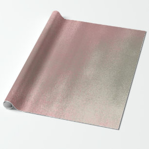 Rode Bin Roos Blush Mint Groen Grijs Glas Ombre Cadeaupapier