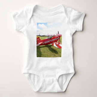 Rode Bivliegtuig Romper