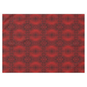 Rode Bladeren Bloemen Vakantie Tafelkleed (Voorkant (Horizontaal))