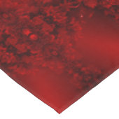 Rode Bladeren Bloemen Vakantie Tafelkleed (Gekanteld)