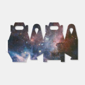 Rode & Blauwe Carina Nebula Hubble Telescoop Bedankdoosjes (Uitgevouwen)