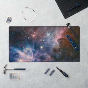 Rode & Blauwe Carina Nebula Hubble Telescoop Bureaumat