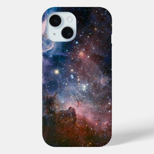 Rode & Blauwe Carina Nebula Hubble Telescoop Case-Mate iPhone Case (Achterkant)