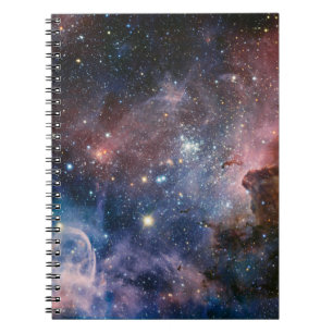 Rode & Blauwe Carina Nebula Hubble Telescoop Notitieboek