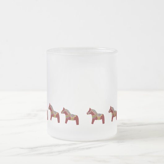 Rode, Blauwe en Groene Hete Cider Mok (Center)