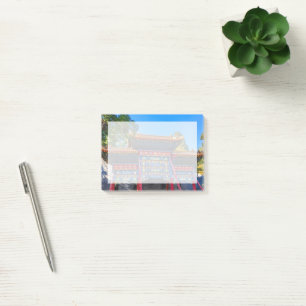 Rode Blauwe Poort Jade Bloemen Eiland Post-it® Notes