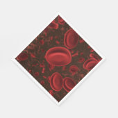 Rode Bloedcellen Microscopisch Servet (Hoek)