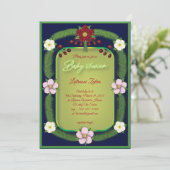 Rode bloem. A (Staand voorkant)