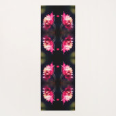 Rode bloem in zonlicht Close-up Abstract Yogamat (Achterkant)