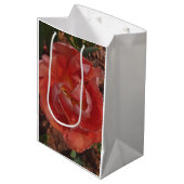 rode bloem medium cadeauzakje (Voorkant Gekanteld)