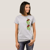 Rode Bloem T-shirt (Voorkant volledig)