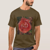 rode bloem t-shirt (Voorkant)