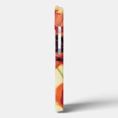 Rode bloemen Case-Mate iPhone case (Achterkant / Links)