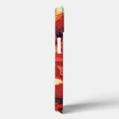 Rode bloemen Case-Mate iPhone case (Achterkant / Rechts)