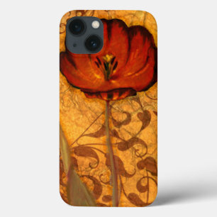 Rode Bloemen I iPhone 13 Hoesje