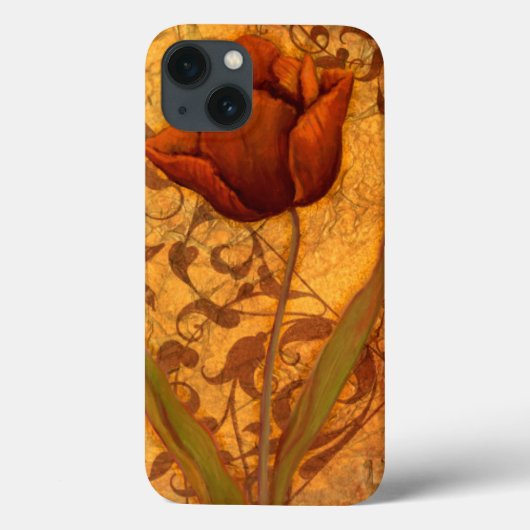 Rode bloemen II Case-Mate iPhone Case (Achterkant)