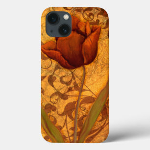 Rode bloemen II iPhone 13 Hoesje