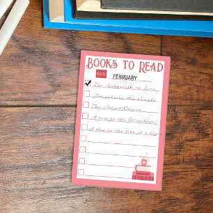 Rode boeken om te lezen Post-it Notities Post-it® Notes