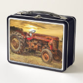  rode Boerderij tractor (Voorkant)