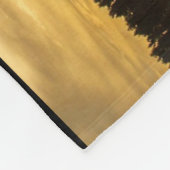 rode Boerderij tractor Fleece Deken (Hoek)