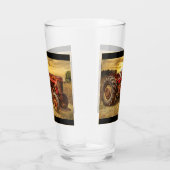  rode Boerderij tractor Glas (Rechts)