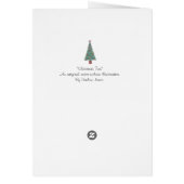 rode bogen en bellen voor kerstmis (Achterkant)