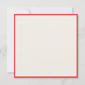 Rode bomen en vogels kaart (Achterkant)