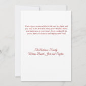 Rode boog Kerstmis (Achterkant)