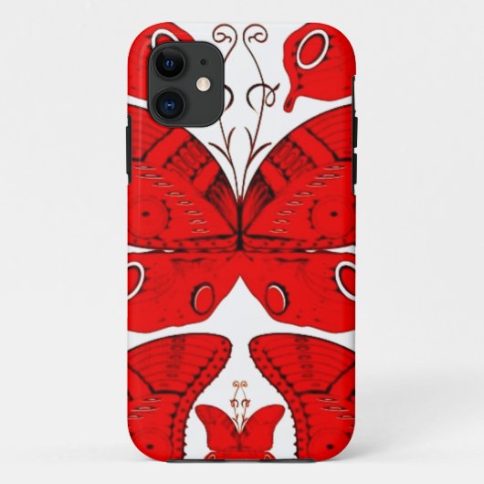 Rode boter Case-Mate iPhone case (Achterkant)