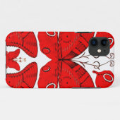 Rode boter Case-Mate iPhone case (Achterkant (horizontaal))