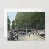  Rode Brug Tokio Japan Briefkaart (Voorkant / Achterkant)