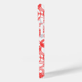 Rode bubels Case-Mate iPhone case (Achterkant / Links)