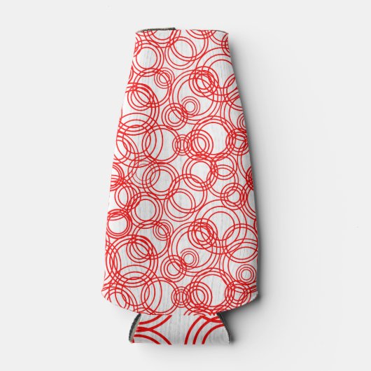 Rode bubels flesjeskoeler (Voorkant)