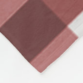 Rode Buffel Plaid Boerderij Kip Fleece Deken (Hoek)