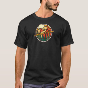 rode Butte, Wyoming Mountain Hiking Souveni T-shirt