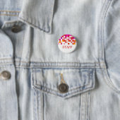 Rode Button met wit (In situ)