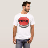 Rode Button - Politiek T-shirt (Voorkant volledig)